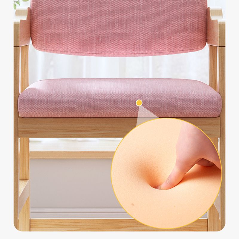 Chaise moderne d'intérieur et d'extérieur en bois, chaise simple à dossier ouvert avec accoudoirs