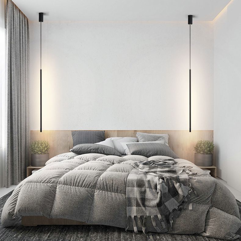 Assayeur de pendentif linéaire minimaliste moderne