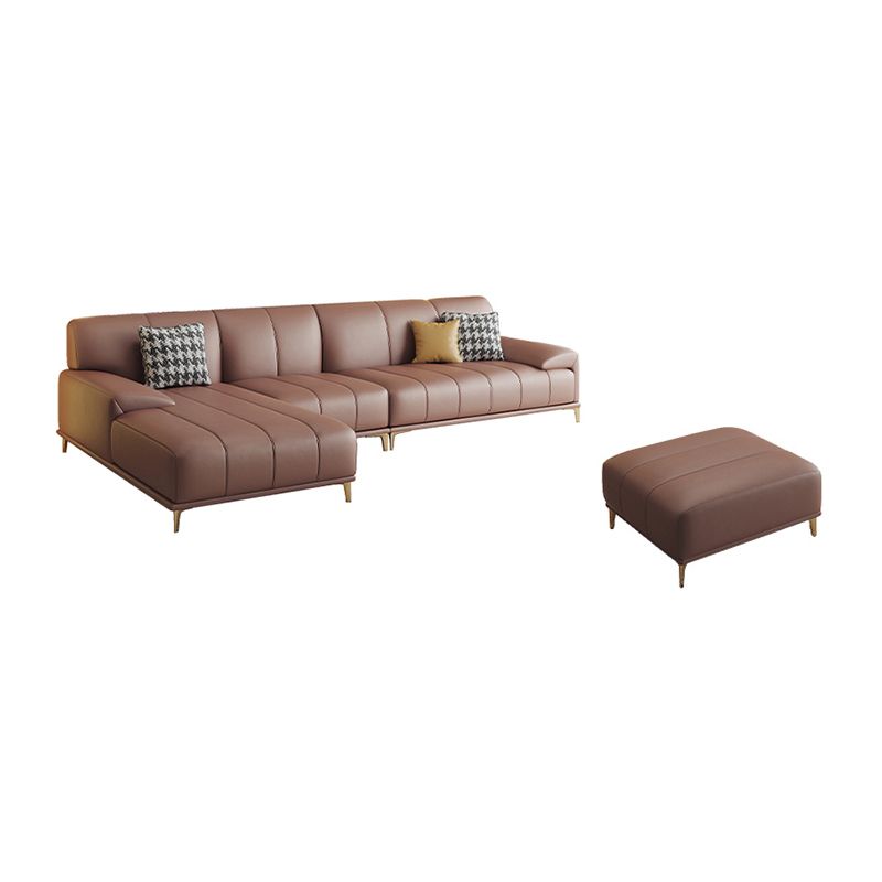 Pillow Top Arm Farmhouse Seating Dark Brown Living Room Settee