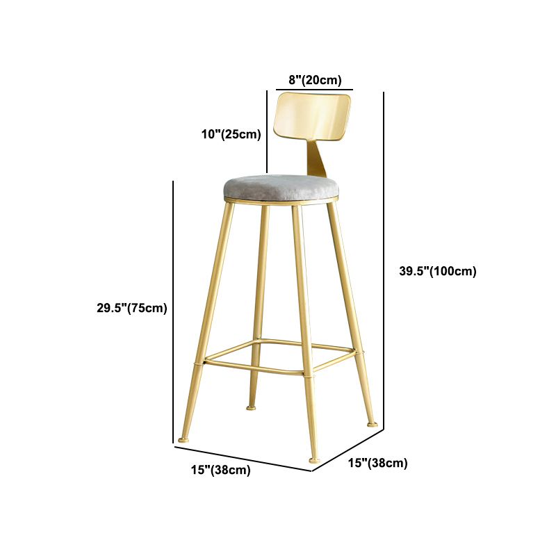 Glam Style 1/3 Pieces Artificial Marble Bar Table Set Fixed Table Counter Set