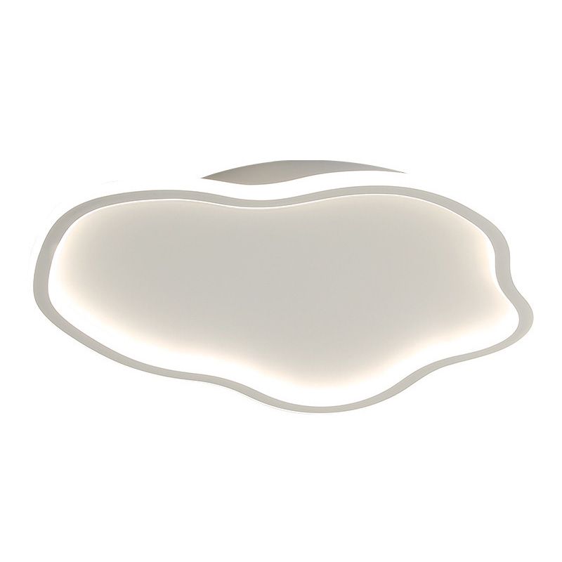 Moderne minimalistische Cloud LED inbouw smeedijzeren plafondarmatuur met acryl kap