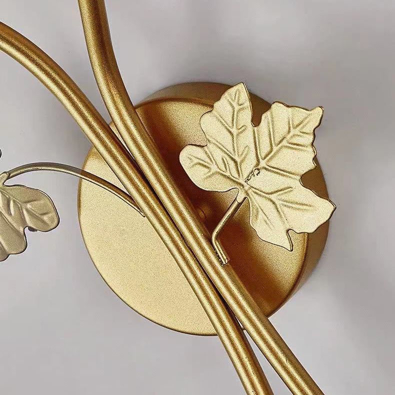 Conical Glass Wall Light Sconce Minimalist Style Sconce Light Fixture for Bedroom