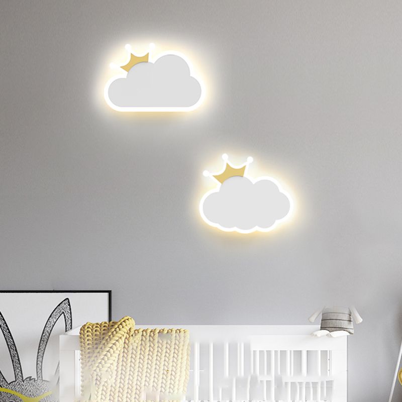 Wall Mount Light Fixture Nordic-Style Metal Kids Bedroom Wall Mount Light