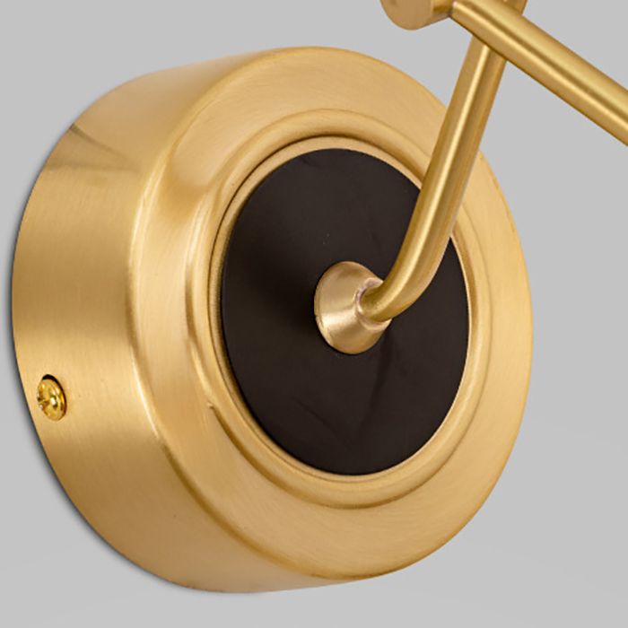 Linear Shape Wall Lighting Modern Style Metal 1-Light Sconce Lamp for Shower Room