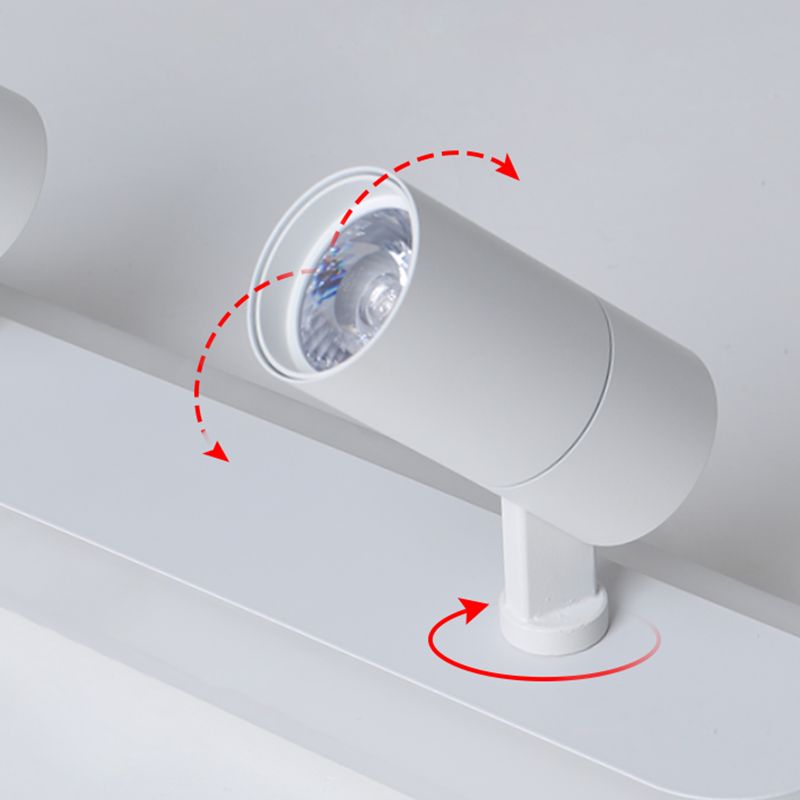 Moderne inbouwverlichting LED-railverlichtingsarmaturen Wit slaapkamerlicht Restaurantlicht