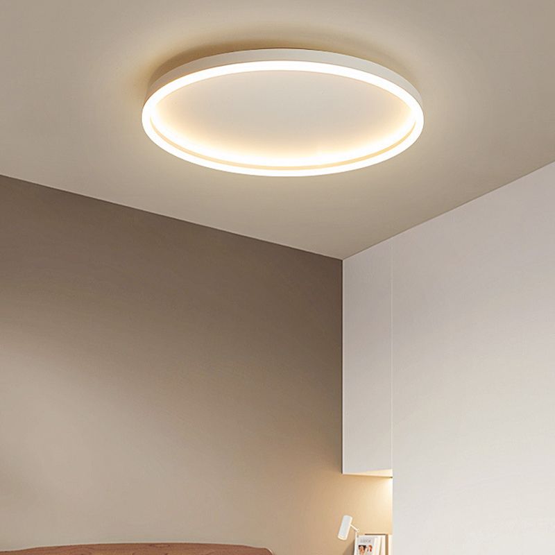 Flush Lighting Modern Metal 1 Light Flush Mount Lighting for Dining Room