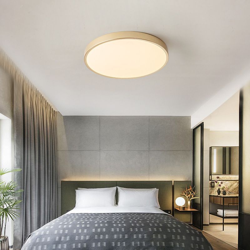 Flushmount plástico moderno llevado esfera de las luces de techo del soporte superficial