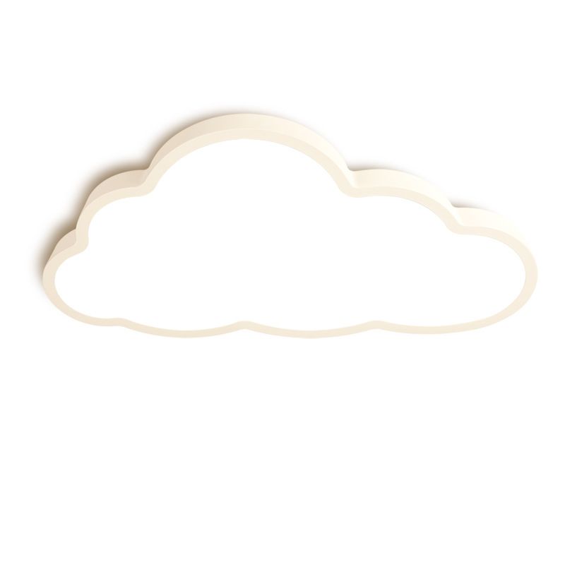 Lámpara de techo empotrada de nube acrílica, accesorio de iluminación LED de montaje empotrado de dibujos animados para habitación de niños
