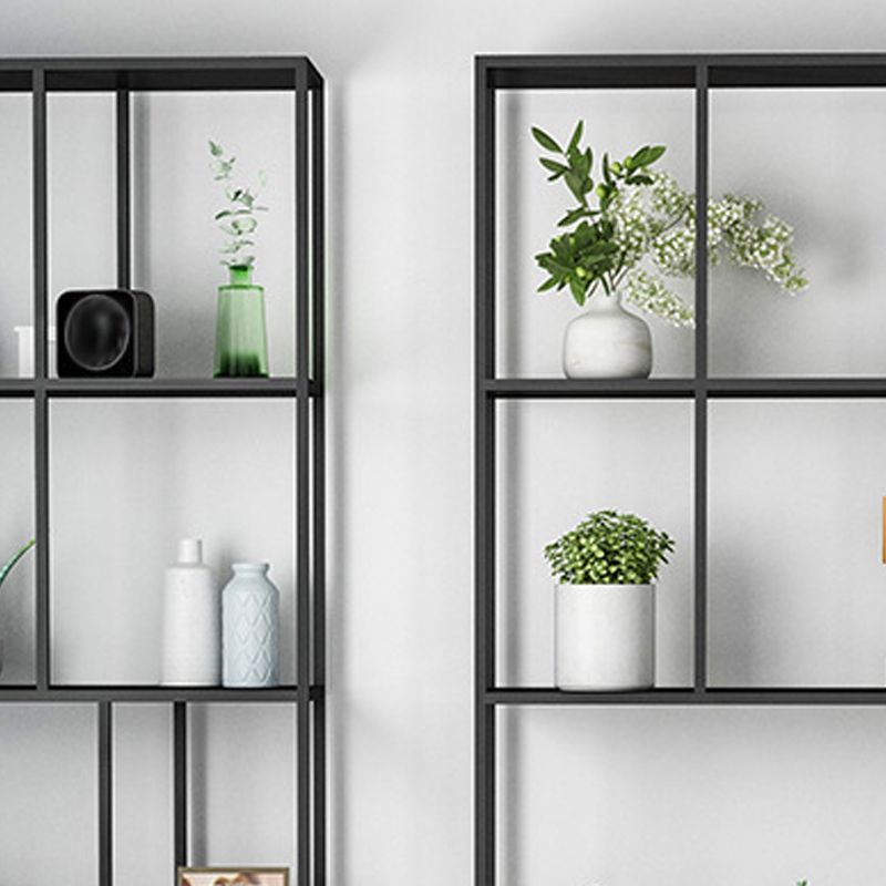 Libreria a glam in stile glam di libreria aperta per sala da studio e ufficio a casa