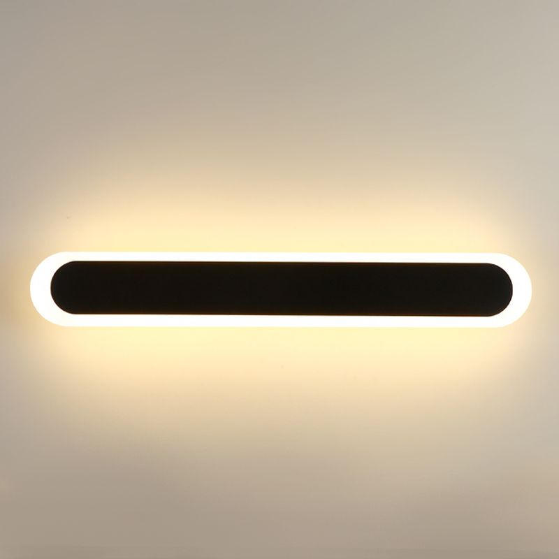 Luminaires d'éclairage d'applications linéaires de style moderne Metal 1 luminaire mural lumineux