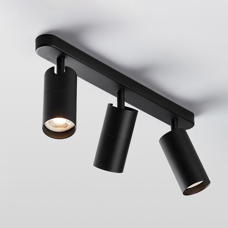 Nordic Style Ceiling Light Cylinder Shape Ceiling Lamp with Aluminum Shade for Bedroom