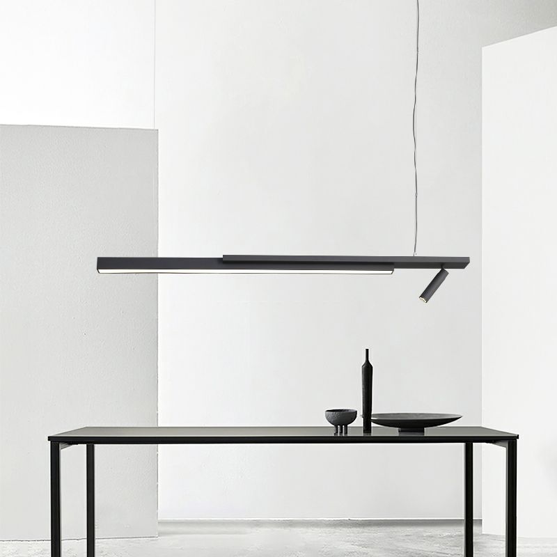 Accesorios de iluminación de lámpara de iluminación lineal de metal lineal lámpara de iluminación moderna