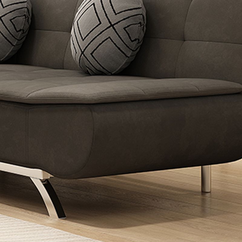 23" Wide Glam Sleeper Sofa Pillow Included Foldable Sleeper Sofa