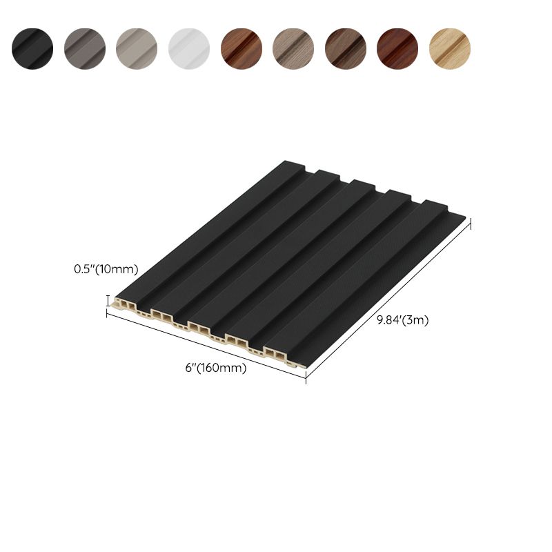 Contemporary Smooth Wall Paneling Staple Installation Waterproof Wall Paneling
