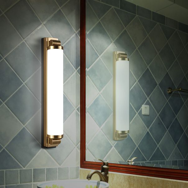 Moderner Stil Metall Wandleuchte geometrische einzelne leichte LED -Wandleuchten für Schlafzimmer