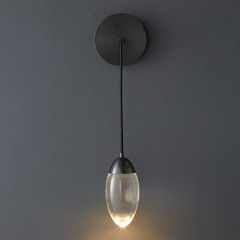 Post-Modern Wall Sconce Crystal LED Sconce Lighting for Bedroom