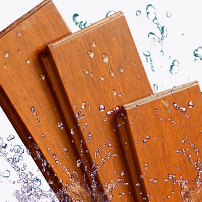 Modern Flooring Planks Water Resistant Click-Locking Hardwood Deck Tiles