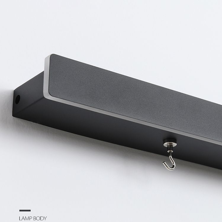 LED Wall Mount Lamp Modern Style Rectangle Long Strip Line Shape Wall Sconce For Indoor