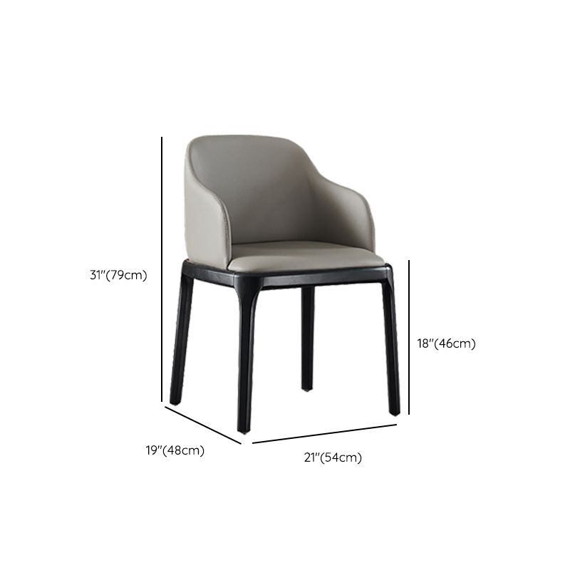 Parsons Upholstered Dining Chair Industrial Home Dining Room Chair