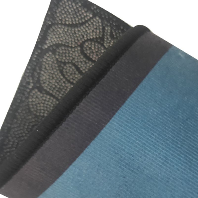 Gray Modern Rug Polyester Feather Rug Non-Slip Backing Rug for Drawing Room