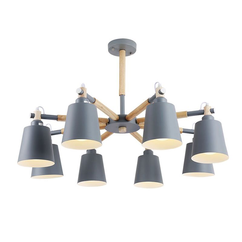 Contemporary Bell Shape Pendant Chandeliers Metal Pendant Lighting