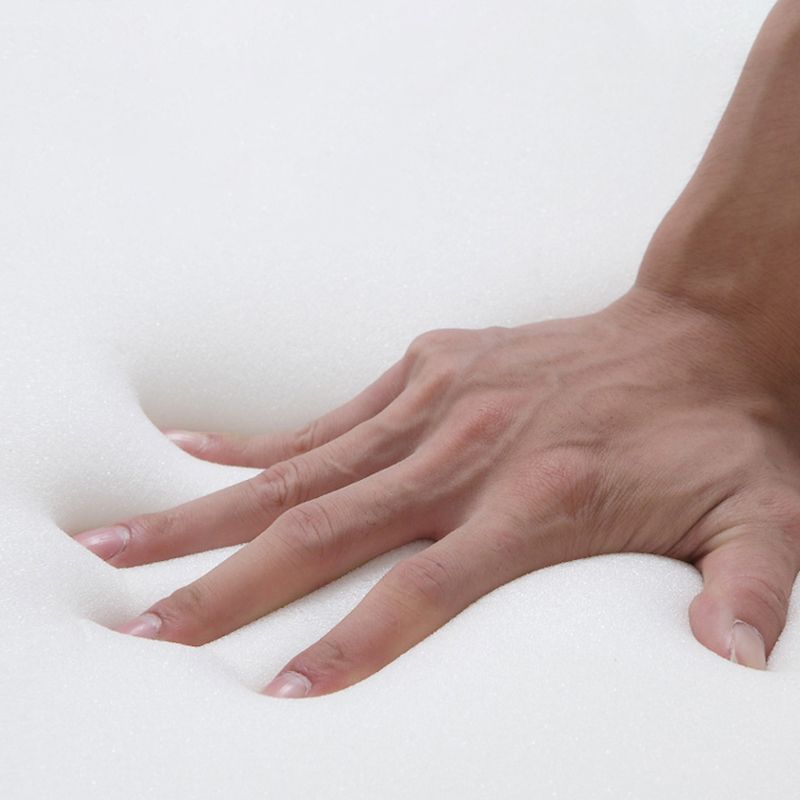 Transitional Modern Cushions Sofa 31.5"High Square Arm Sofa, Beige