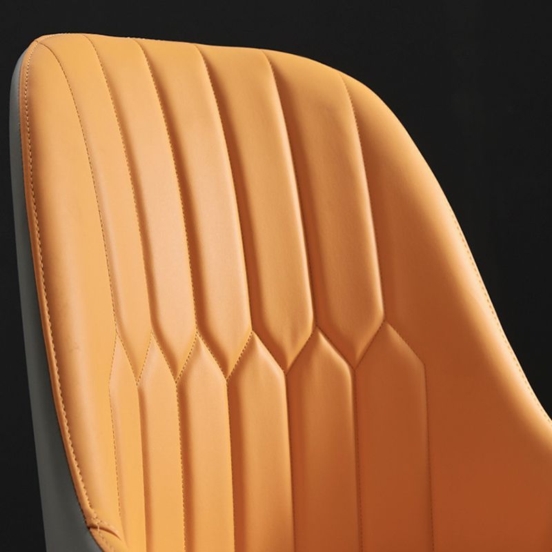 Glam Kitchen Dining Chairs Upholstered Side Chairs with Wood Legs