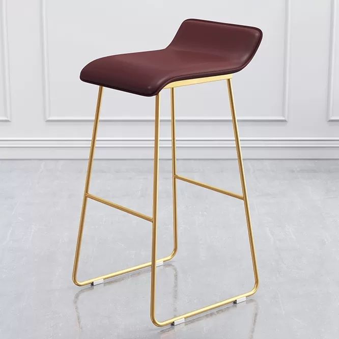Moderne Style-Hop-Häfen-Schlittenbeine Lederschaufel für Küchenbar
