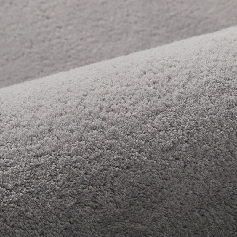 Simplicity Plain Area Rug Comfort Rug Polyester Anti-Slip Carpet for Home Decor