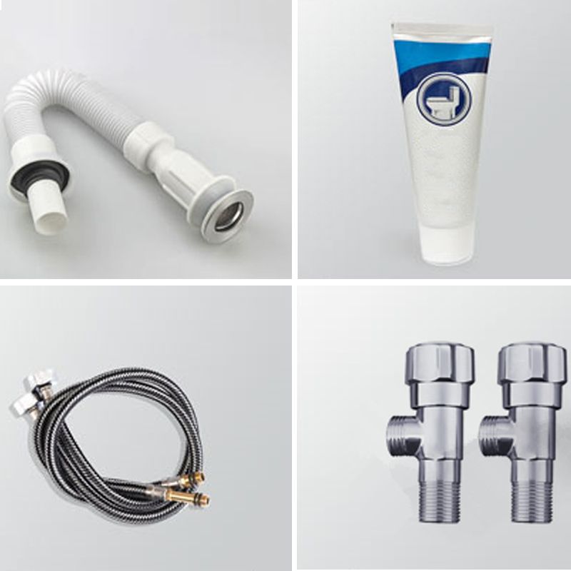 Mirror Vanity Wood Freestanding Rectangle 2 Doors Bathroom Vanity with Single Sink