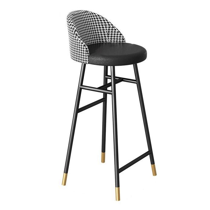 Contemporary Free Form Bar Table Set 1/3 Pcs Metal Frame Bar Table and Stools