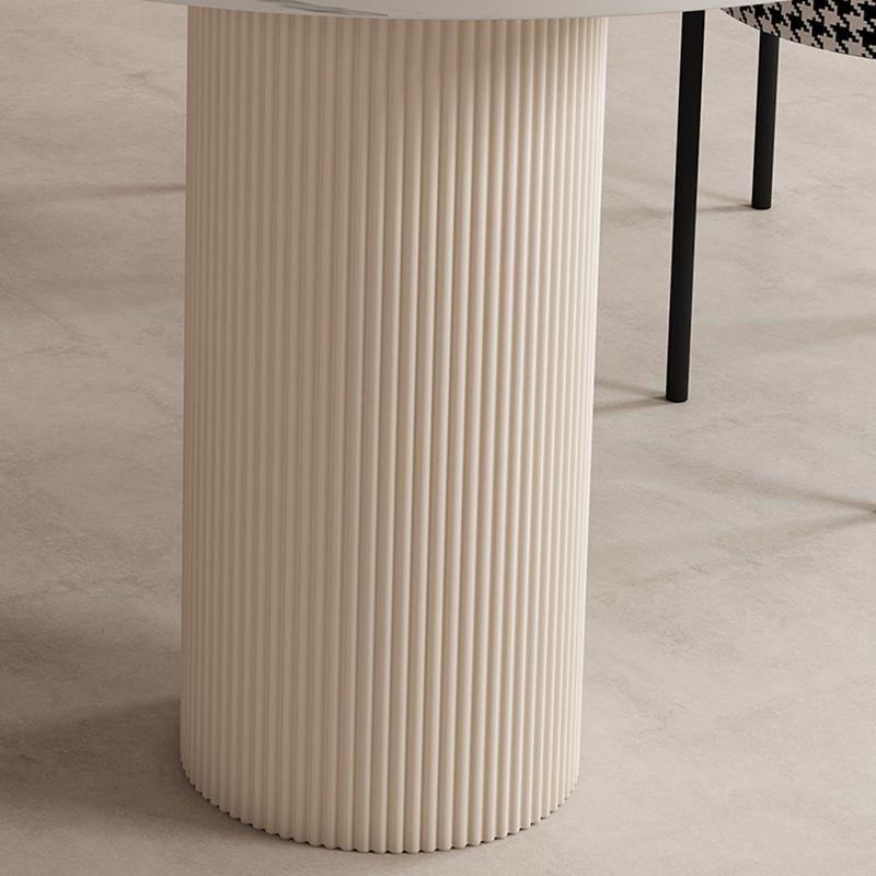 Modern Style Sintered Stone Dining Table Set 1/4/5 Pieces Dining Set for Home Use