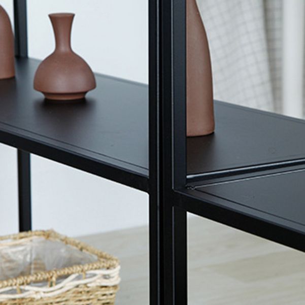 Contemporary Accent Table Antique Finish Sofa Console Table in Metal