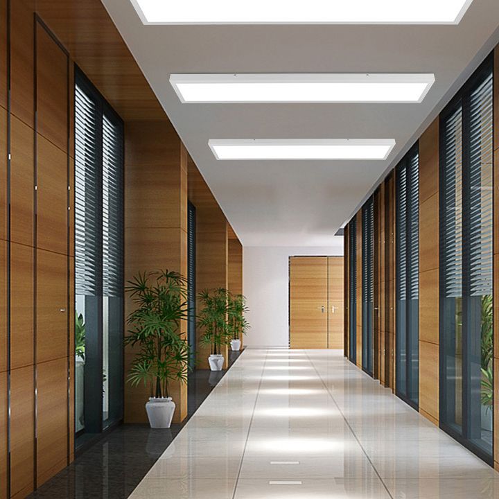 Moderno Flush Monte Light Fixtures Acrilico Flush Light