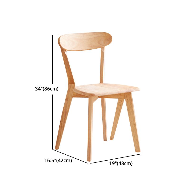 Modern 1/4/5/7 Pieces Rectangle Dining Set Solid Wood Dining Table with Chairs