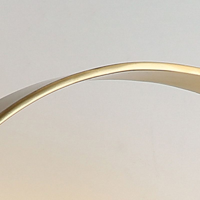 Electroplate Iron Single Wall Lamp in Modern Artistic Style Circular Indoor Wall Sconce