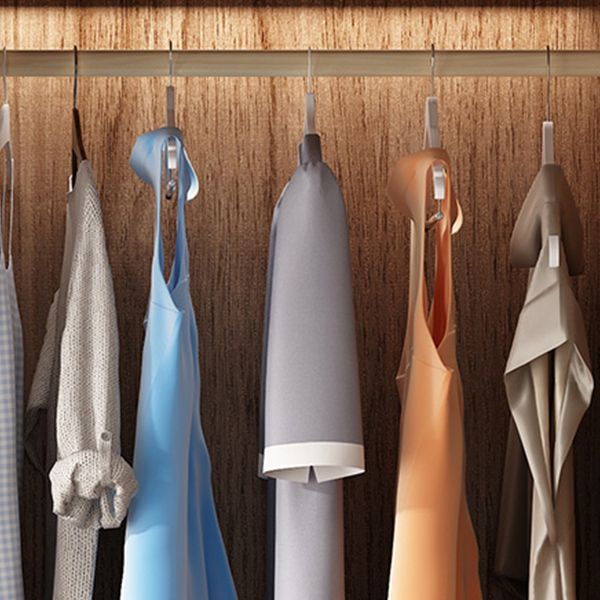 Bedroom Wooden Storage Cabinet Traditional Sliding Doors Wardrobe Armoire