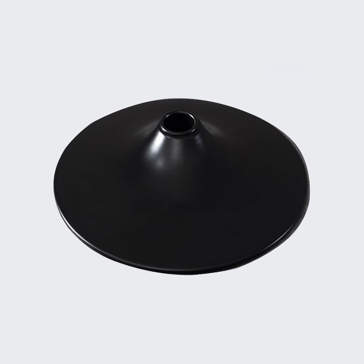 Scandinavian Metal Barstool Fabric Cushion Upholstered Counter Stool with Black Base