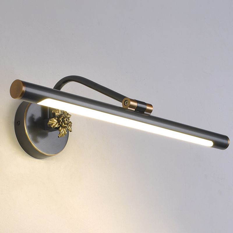 Adjustable Tube Bath Vanity Mirror Light Vintage Metal LED Wall Mount Light Fixture