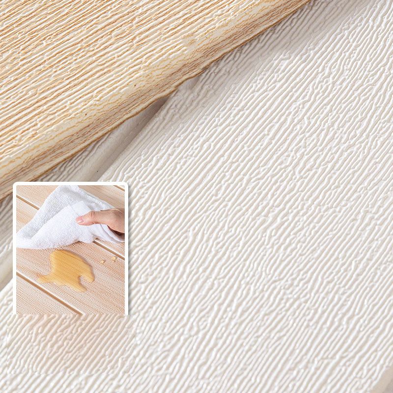 Farmhouse Wall Plank Wood Grain Bedroom and Living Room Wall Panels