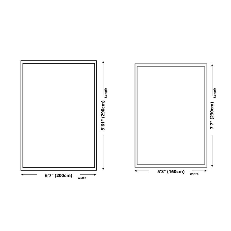 Grey Modern Area Rug Color Block Polyester Area Carpet Stain Resistant Rug for Living Room