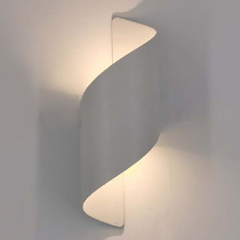 2-Light Wrapped Wall Sconce Lights Contemporary Style Metal Wall Mounted Lights