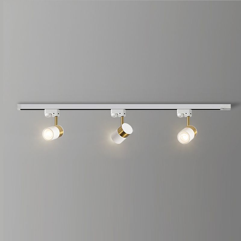 Nieuwe moderne lineaire track verlichting metalen plafond licht armatuur met 3 Spotlights