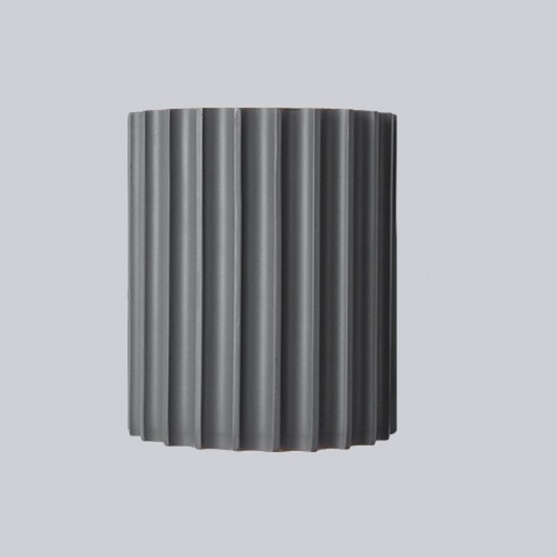 Medio cilindro Maledro de metal mata moderna macarons nórdicos 2 luces luz de pared montado en la pared