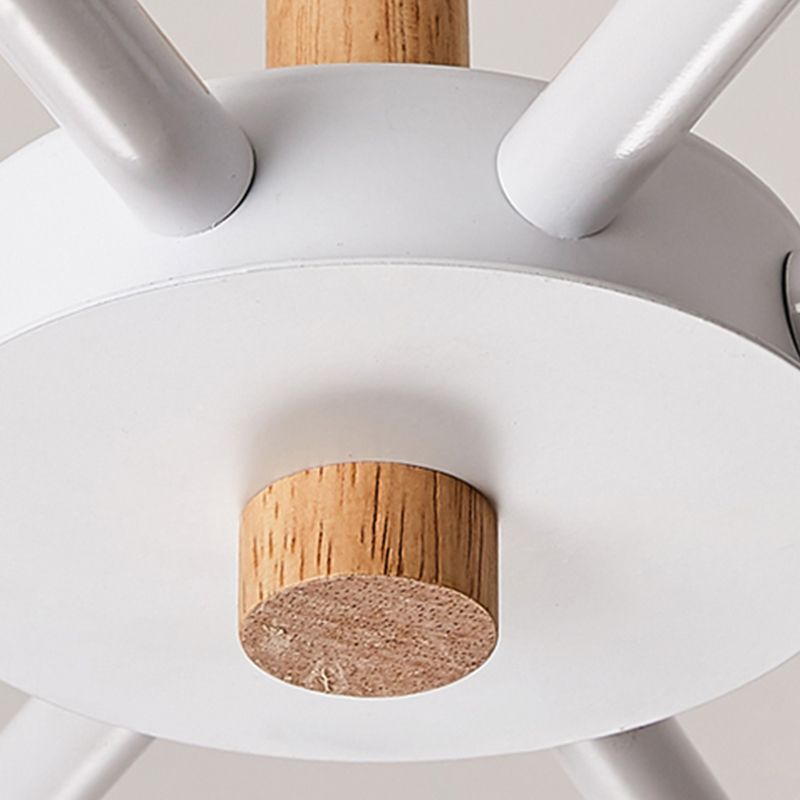 Multi Light Spherical Branch Hanging Light Modern Style Metal Hanging Lighting for Bedroom