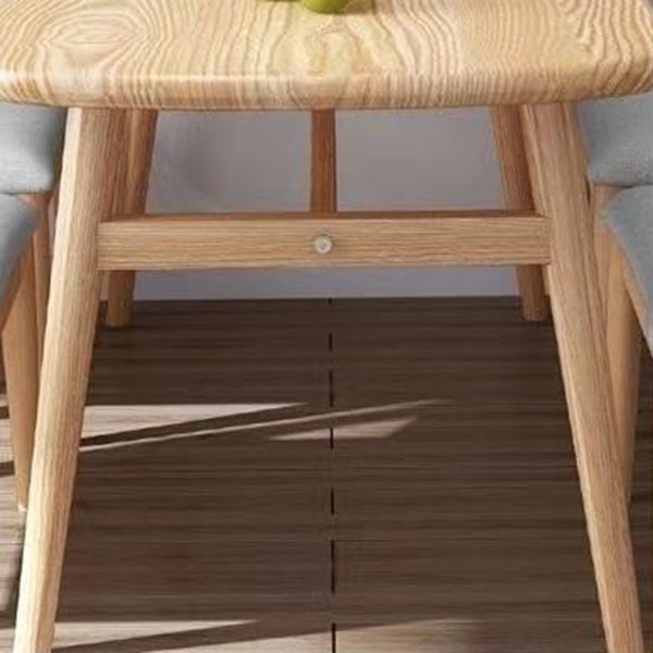 Mesa de comedor de comedor estándar MDF MDF Mesa de comedor de cocina con 4 patas