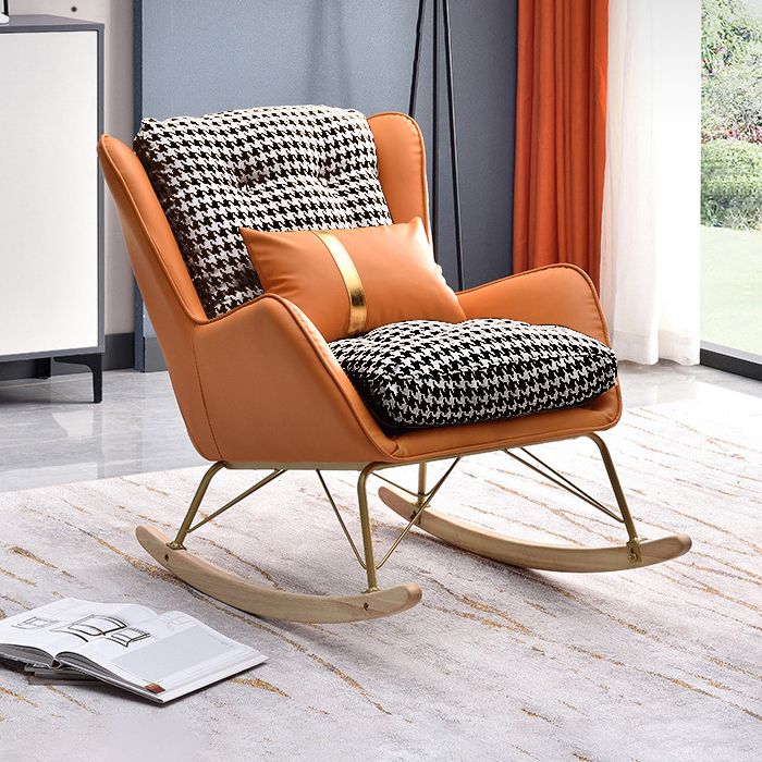 Nordic Simple Style Single Rocking Chair Leisure Home Lazy Chair