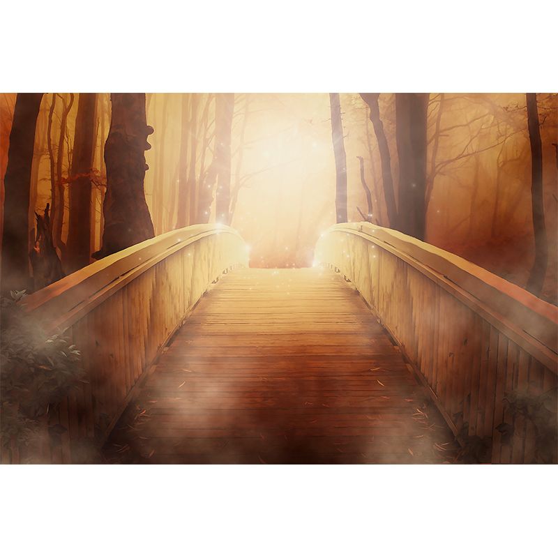 Eco-friendly Wall Mural Wallpaper Dreamland Illustration Sitting Room Wall Mural