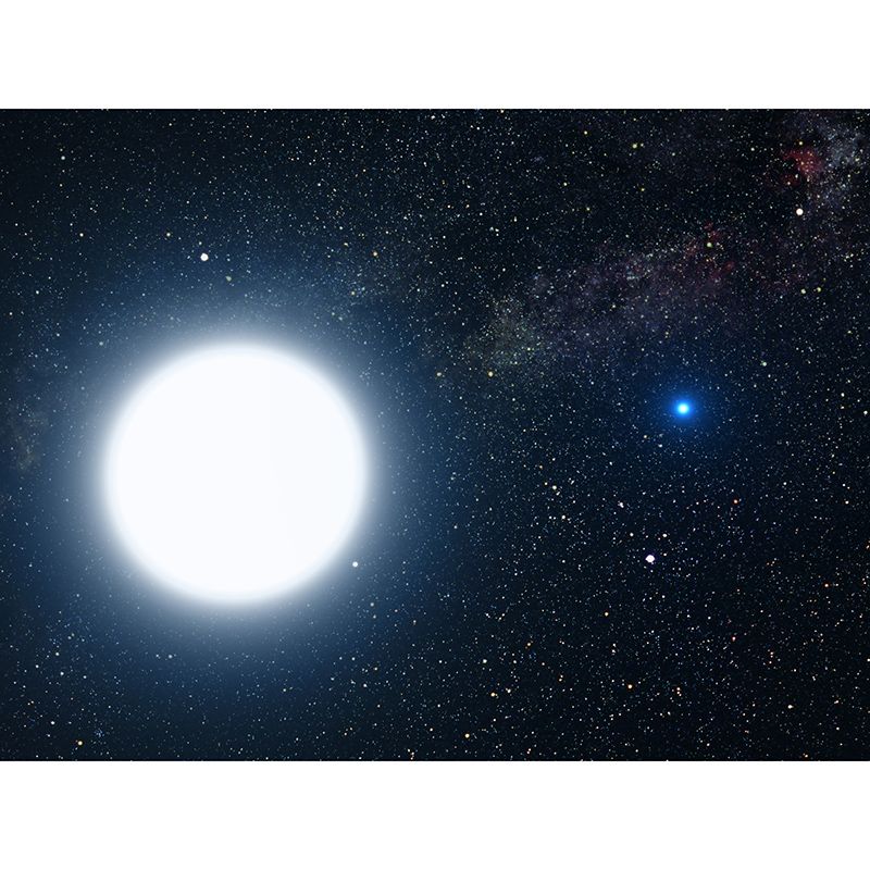 Galaxy Mildew Resistant Mural Wallpaper Sleeping Room Wall Mural