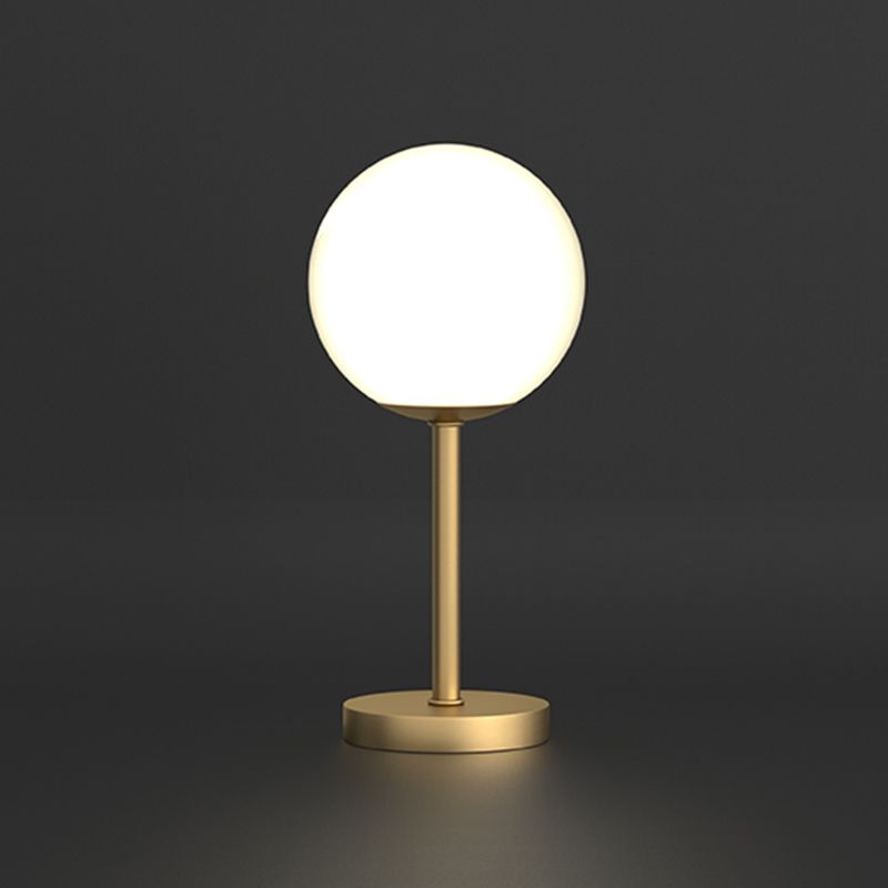 1-Licht globaler Tischlampe Modernes Glas Tischlicht